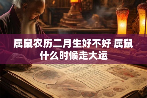 属鼠农历二月生好不好 属鼠什么时候走大运