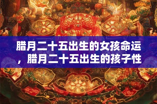 腊月二十五出生的女孩命运,腊月二十五出生的孩子性格分析 腊月二十五出生的女孩命运,腊月二十五出生的孩子性格分析