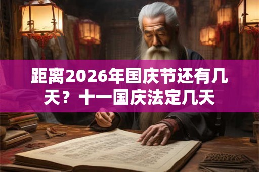 距离2026年国庆节还有几天？十一国庆法定几天