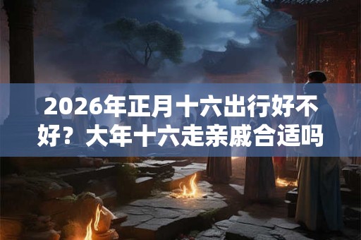 2026年正月十六出行好不好?大年十六走亲戚合适吗? 2026年正月十六出行好不好?大年十六走亲戚合适吗?