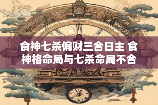 食神七杀偏财三合日主 食神格命局与七杀命局不合