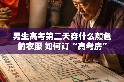 男生高考第二天穿什么颜色的衣服 如何订“高考房” 男生高考第二天穿什么颜色的衣服 如何订“高考房”