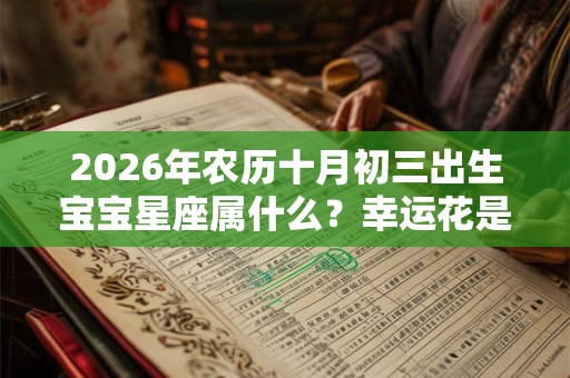 2026年农历十月初三出生宝宝星座属什么?幸运花是什么? 2026年农历十月初三出生宝宝星座属什么?幸运花是什么?