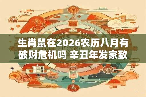 生肖鼠在2026农历八月有破财危机吗 辛丑年发家致富有望 生肖鼠在2026农历八月有破财危机吗 辛丑年发家致富有望
