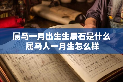 属马一月出生生辰石是什么 属马人一月生怎么样 属马一月出生生辰石是什么 属马人一月生怎么样