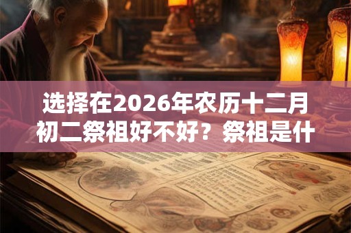 选择在2026年农历十二月初二祭祖好不好？祭祖是什么意思？
