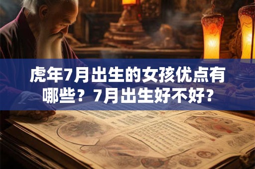 虎年7月出生的女孩优点有哪些?7月出生好不好? 虎年7月出生的女孩优点有哪些?7月出生好不好?