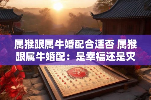 属猴跟属牛婚配合适否 属猴跟属牛婚配：是幸福还是灾难