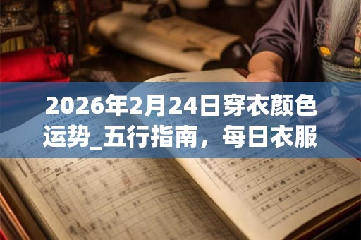 2026年2月24日穿衣颜色运势_五行指南，每日衣服颜色幸运色