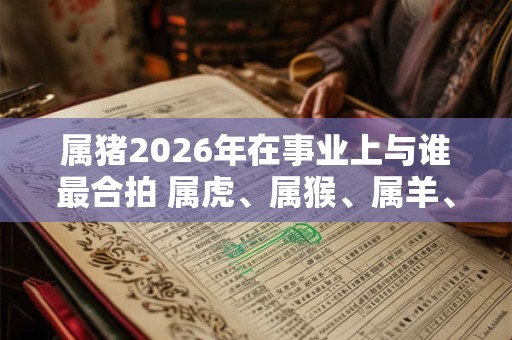 属猪2026年在事业上与谁最合拍 属虎、属猴、属羊、属狗 属猪2026年在事业上与谁最合拍 属虎、属猴、属羊、属狗