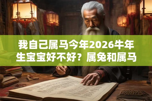 我自己属马今年2026牛年生宝宝好不好？属兔和属马合不合？