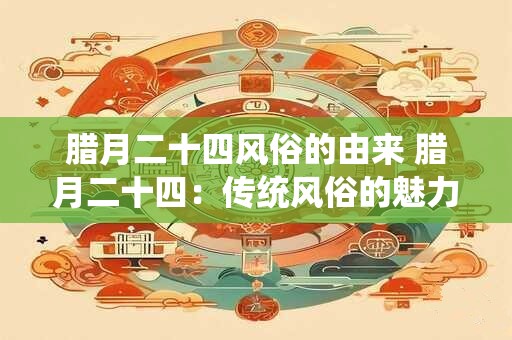 腊月二十四风俗的由来 腊月二十四：传统风俗的魅力与由来