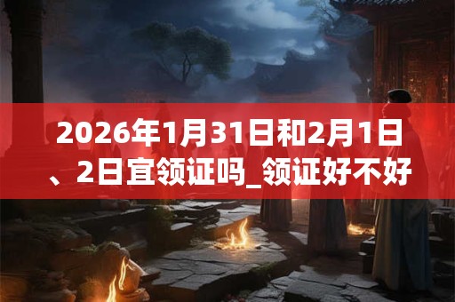 2026年1月31日和2月1日、2日宜领证吗_领证好不好