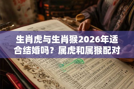 生肖虎与生肖猴2026年适合结婚吗？属虎和属猴配对如何