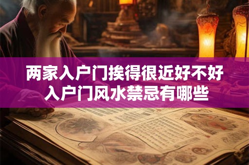 两家入户门挨得很近好不好 入户门风水禁忌有哪些