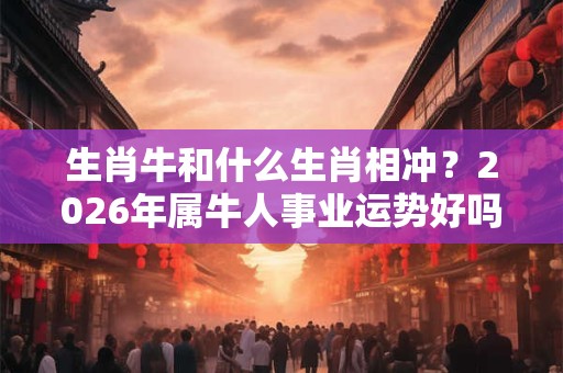 生肖牛和什么生肖相冲？2026年属牛人事业运势好吗？