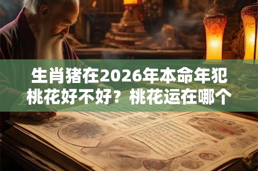生肖猪在2026年本命年犯桃花好不好?桃花运在哪个方位? 生肖猪在2026年本命年犯桃花好不好?桃花运在哪个方位?
