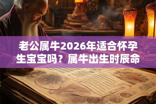 老公属牛2026年适合怀孕生宝宝吗？属牛出生时辰命运？