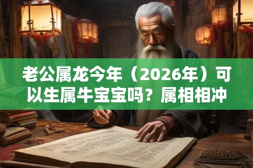 老公属龙今年（2026年）可以生属牛宝宝吗？属相相冲吗？