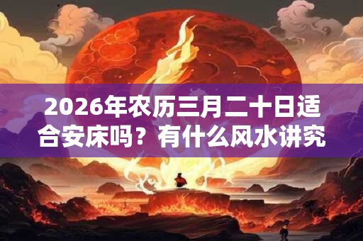 2026年农历三月二十日适合安床吗?有什么风水讲究? 2026年农历三月二十日适合安床吗?有什么风水讲究?