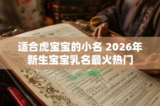 适合虎宝宝的小名 2026年新生宝宝乳名最火热门 适合虎宝宝的小名 2026年新生宝宝乳名最火热门