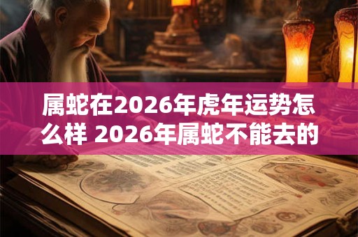 属蛇在2026年虎年运势怎么样 2026年属蛇不能去的方向 属蛇在2026年虎年运势怎么样 2026年属蛇不能去的方向