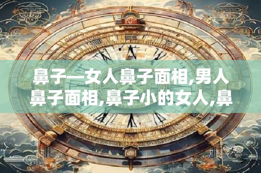 鼻子—女人鼻子面相,男人鼻子面相,鼻子小的女人,鼻子大的男人 鼻子—女人鼻子面相,男人鼻子面相,鼻子小的女人,鼻子大的男人