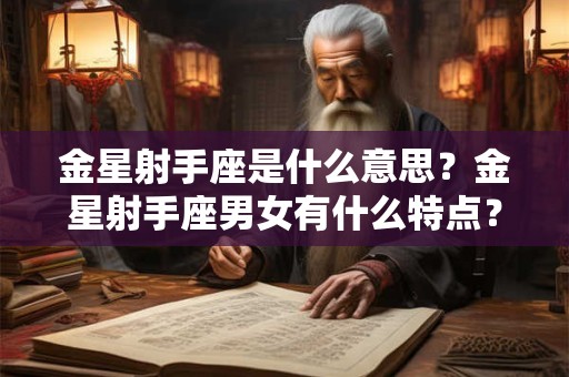 金星射手座是什么意思?金星射手座男女有什么特点? 金星射手座是什么意思?金星射手座男女有什么特点?