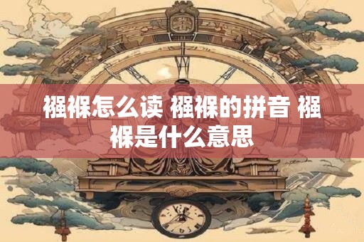 襁褓怎么读 襁褓的拼音 襁褓是什么意思 襁褓怎么读 襁褓的拼音 襁褓是什么意思