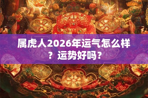 属虎人2026年运气怎么样？运势好吗？