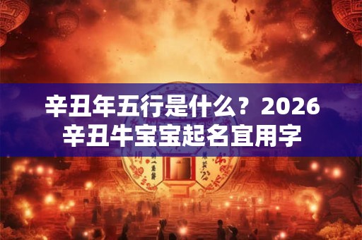 辛丑年五行是什么?2026辛丑牛宝宝起名宜用字 辛丑年五行是什么?2026辛丑牛宝宝起名宜用字