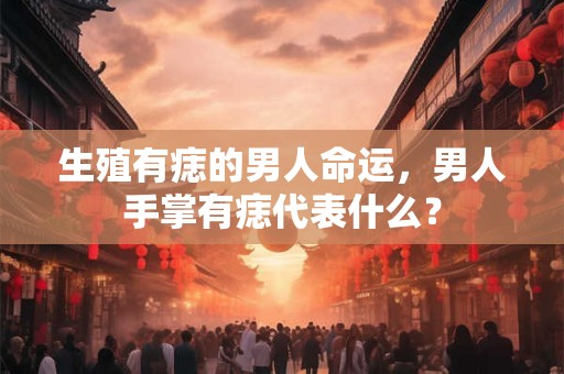 生殖有痣的男人命运,男人手掌有痣代表什么? 生殖有痣的男人命运,男人手掌有痣代表什么?