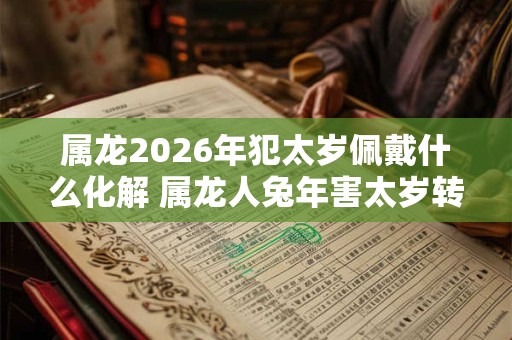 属龙2026年犯太岁佩戴什么化解 属龙人兔年害太岁转运方法 属龙2026年犯太岁佩戴什么化解 属龙人兔年害太岁转运方法