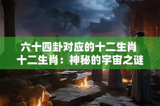 六十四卦对应的十二生肖 十二生肖:神秘的宇宙之谜 六十四卦对应的十二生肖 十二生肖:神秘的宇宙之谜