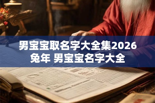 男宝宝取名字大全集2026兔年 男宝宝名字大全 男宝宝取名字大全集2026兔年 男宝宝名字大全