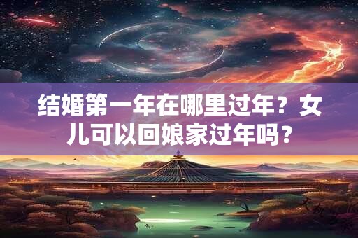 结婚第一年在哪里过年?女儿可以回娘家过年吗? 结婚第一年在哪里过年?女儿可以回娘家过年吗?