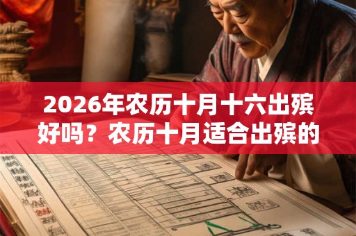 2026年农历十月十六出殡好吗?农历十月适合出殡的时间 2026年农历十月十六出殡好吗?农历十月适合出殡的时间