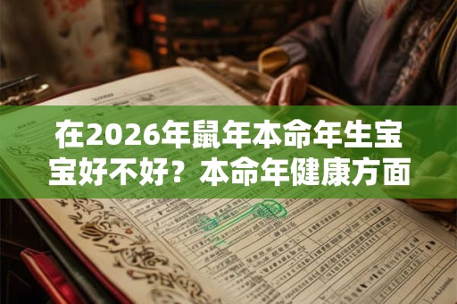 在2026年鼠年本命年生宝宝好不好？本命年健康方面要注意什么？