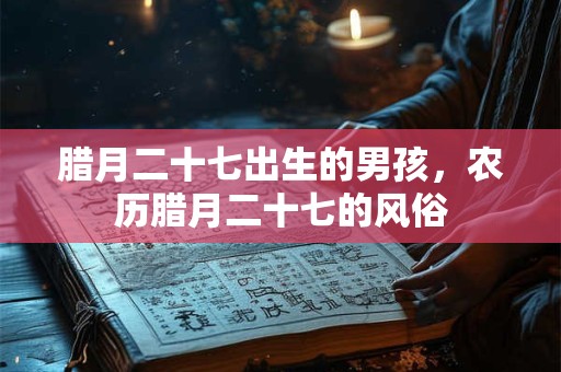 腊月二十七出生的男孩，农历腊月二十七的风俗