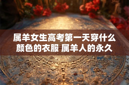 属羊女生高考第一天穿什么颜色的衣服 属羊人的永久幸运颜色
