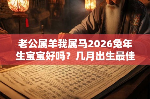 老公属羊我属马2026兔年生宝宝好吗？几月出生最佳？