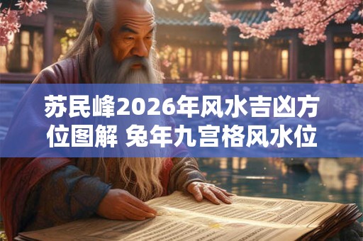 苏民峰2026年风水吉凶方位图解 兔年九宫格风水位置破解 苏民峰2026年风水吉凶方位图解 兔年九宫格风水位置破解