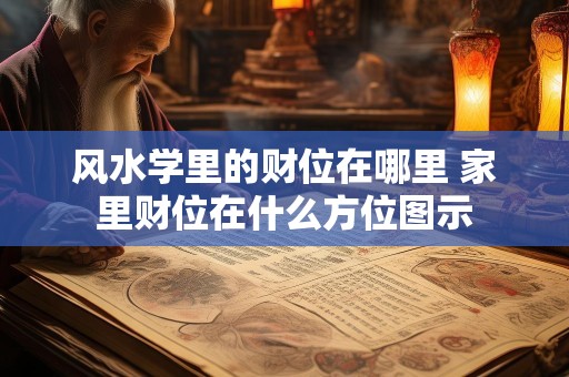 风水学里的财位在哪里 家里财位在什么方位图示