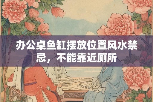 办公桌鱼缸摆放位置风水禁忌，不能靠近厕所