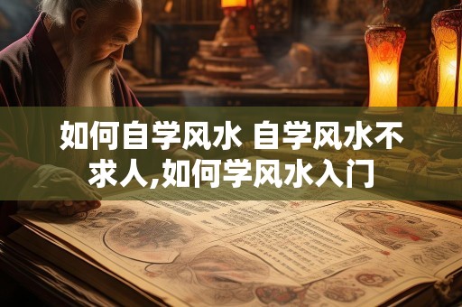 如何自学风水 自学风水不求人,如何学风水入门