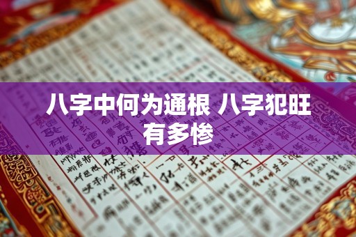 八字中何为通根 八字犯旺有多惨