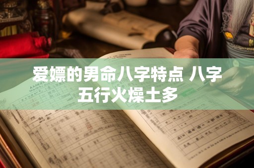 爱嫖的男命八字特点 八字五行火燥土多