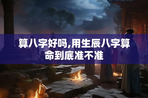 算八字好吗,用生辰八字算命到底准不准