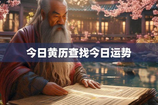 今日黄历查找今日运势