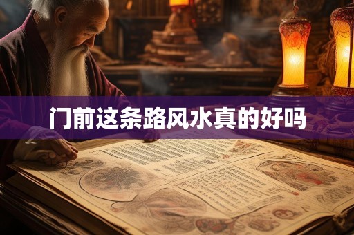 门前这条路风水真的好吗
